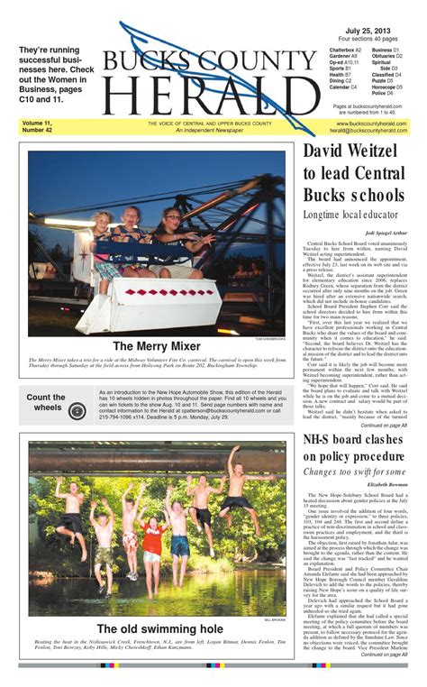 buckscountyherald|bucks county news today.